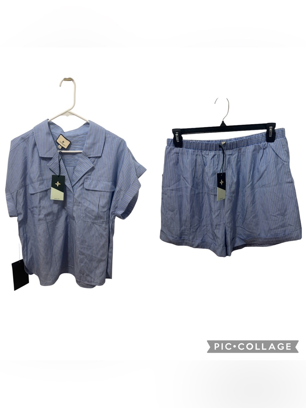 Tuckernuck Pajama Set Blue Size Medium/Large